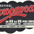 Festival EUROPAVOX PASS JOUR - 24 MAI 2013